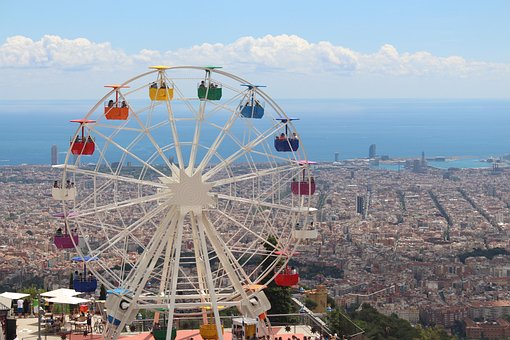 Tibidabo, Visualizações, Panorama, Noria