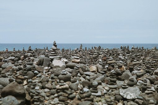 Porto Da Cruz, Tenerife, Pedras, Mar