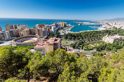 Málaga, Mar, Andaluzia, O Horizonte