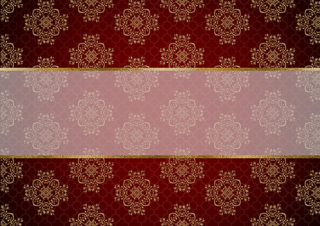 Free ornaments template background illustration