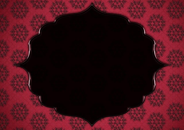 Free ornaments template background illustration