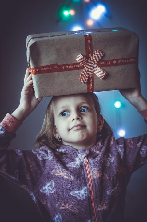 クリスマスプレゼント, 子供, 喜怒哀楽, 赤, クリスマス, おもちゃ, 贈り物, ジュエリー, 祝い