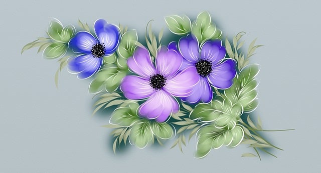 Free flowers vector illustration illustration