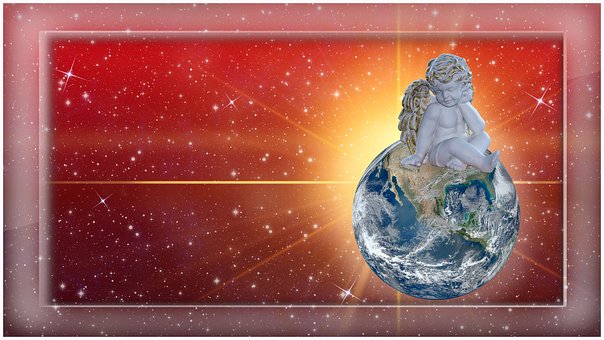 Free Christmas Angel illustration and picture
