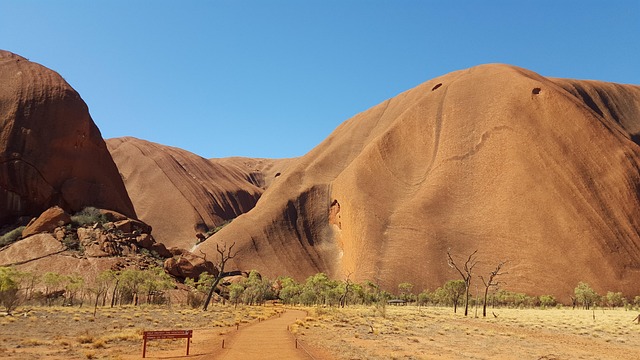 Australien, Felsen, Berge, Landschaft