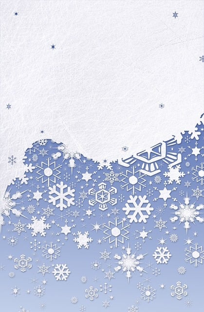 Free christmas card nature illustration