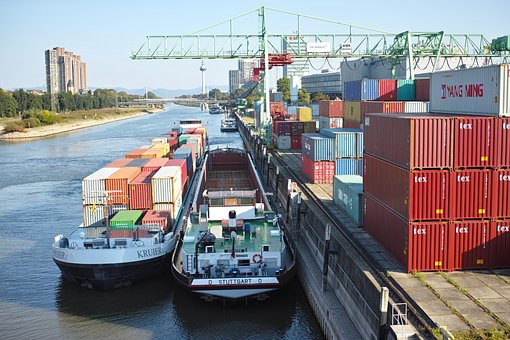 Free Mannheim Port photo and picture