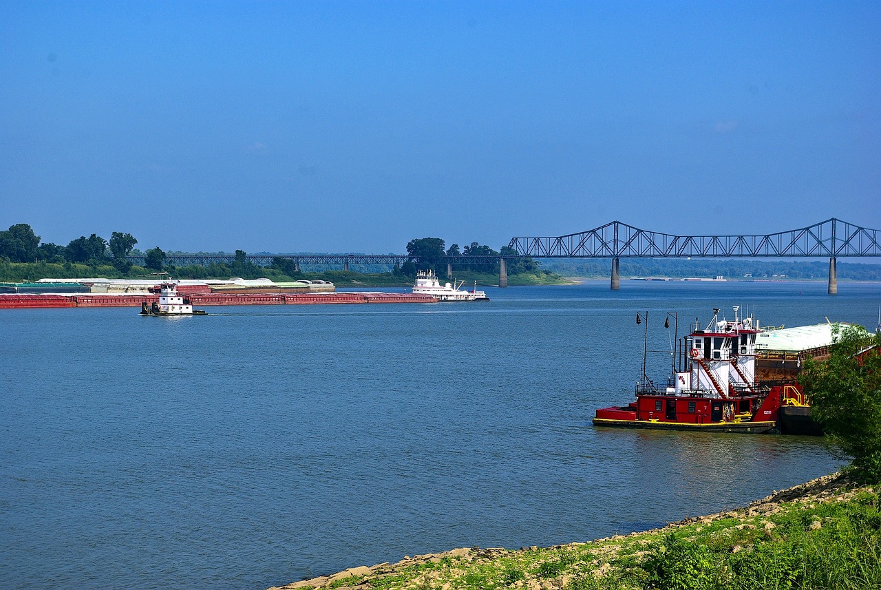 Ohio River Scene - free online jigsaw puzzle photo