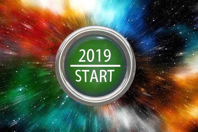 Free new year's day beginning begin illustration