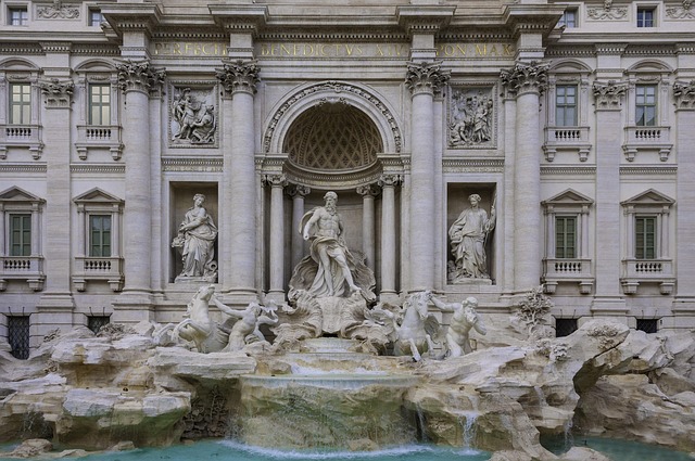Rome, Trevi, Fontein
