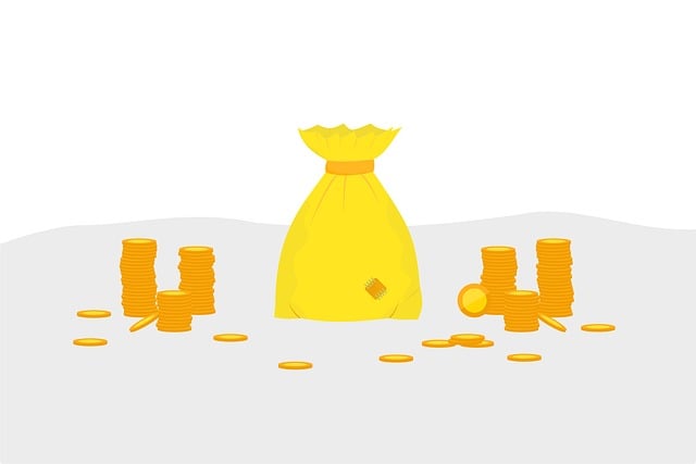 Free bag money coin vector