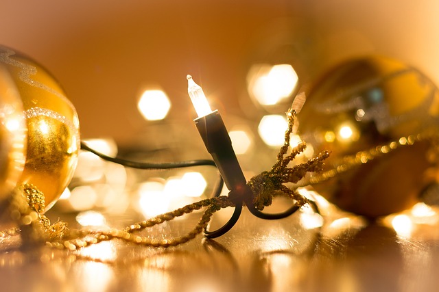 Free Christmas Fairy Lights photo and picture