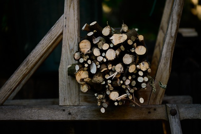 Free Wood Stored photo and picture