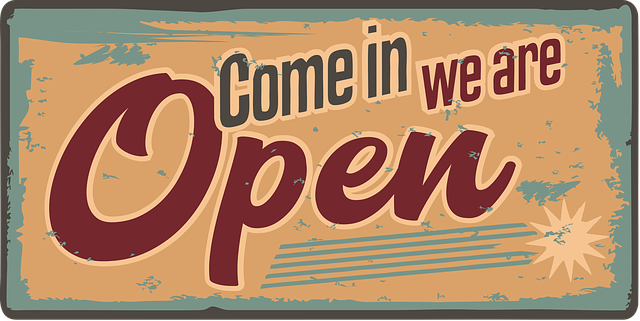 Free sign vintage retro illustration