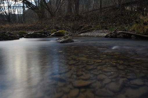 Langzeitbelichtung, Wasser