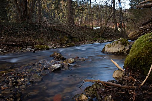 Langzeitbelichtung, Wasser