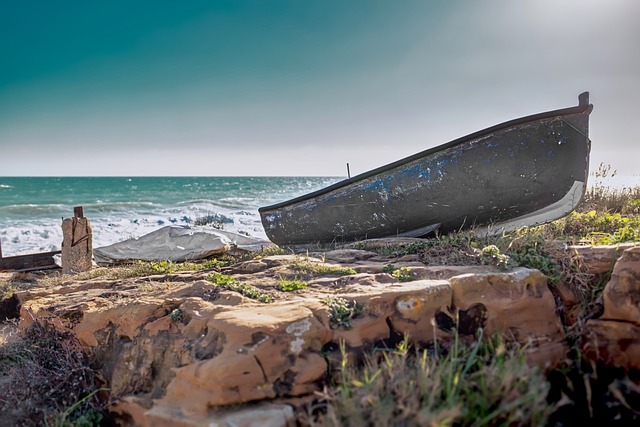 Bote Orilla Playa - Foto gratis en Pixabay