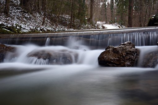 Langzeitbelichtung, Wasser