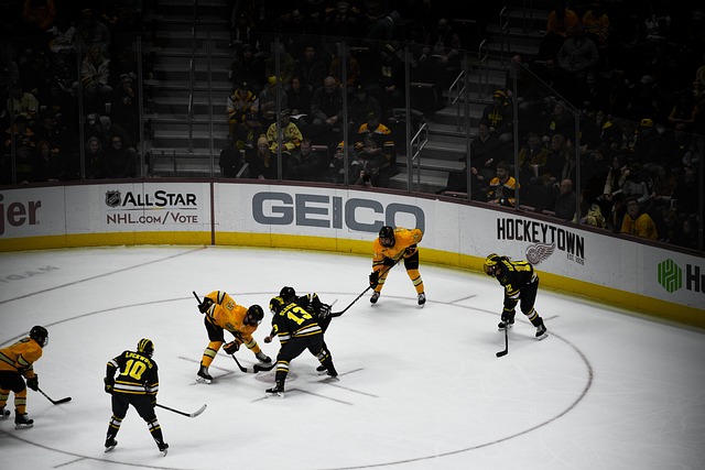 Eishockey, Team, Spieler, Sport, Gelb