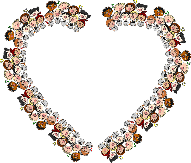 Kinderen, Koor, Hart, Jongens, Meisjes