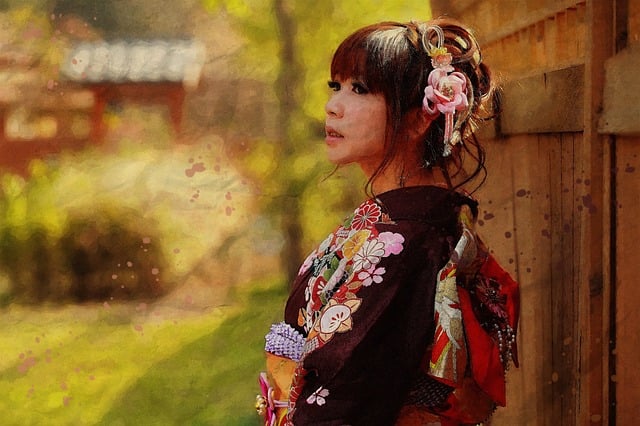 Free young lady female illustration