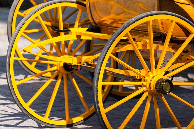 Free Carriage Wheels photo and picture