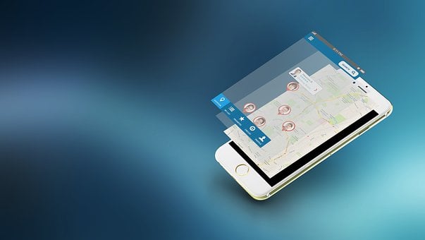 Mobil, Iphone, Smartphone, Baggrund