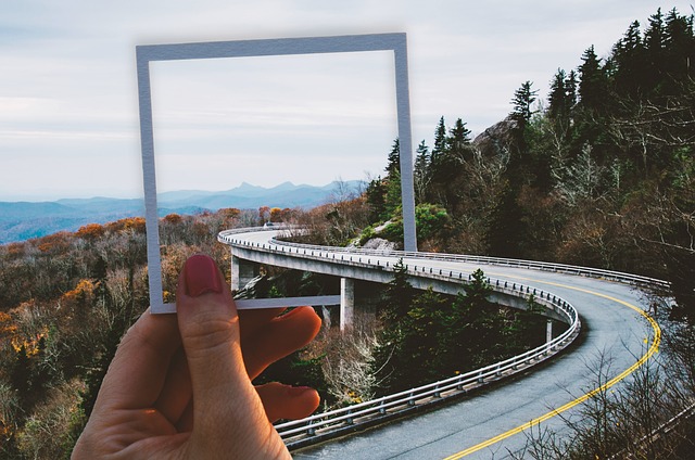 Free Frame Road photo and picture