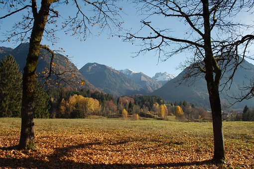 Free Mountains Fall photo and picture