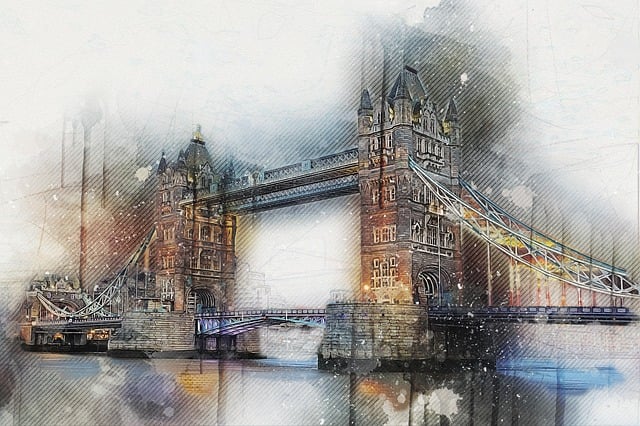 Download free HD stock image of London Tower Free london tower bridge illustration
