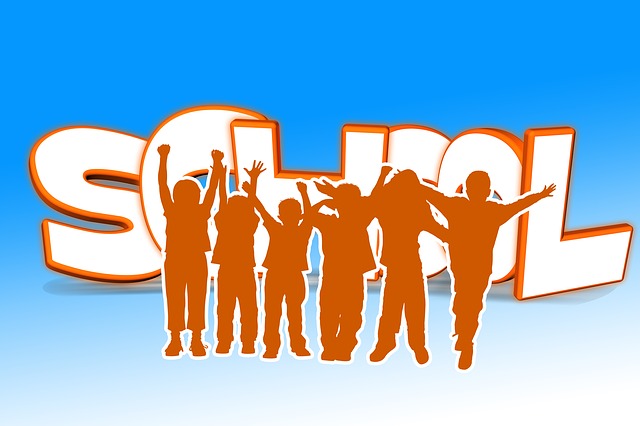 Free school children pleasure illustration