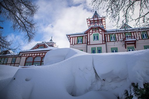 Snow, Drifts, Winter, Frost