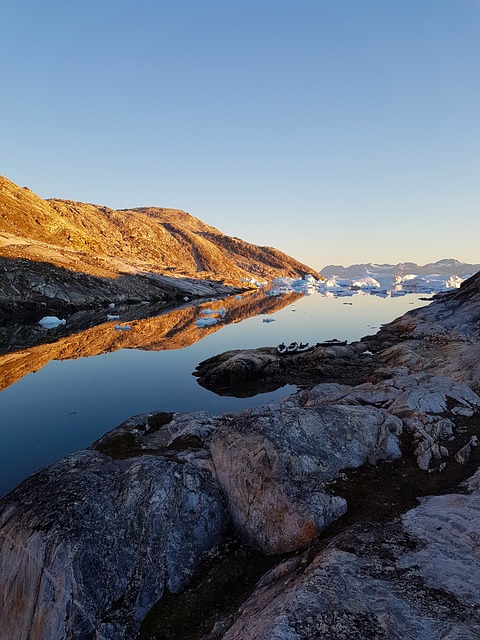Free Greenland Reflection photo and picture