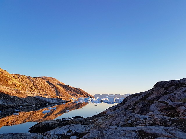 Free Greenland Reflection photo and picture