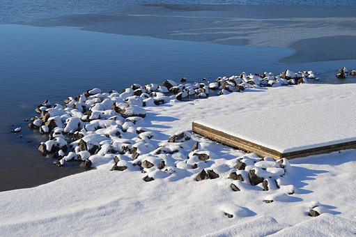 Free Lake Winter photo and picture
