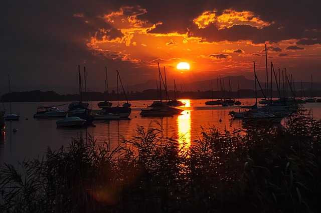 Free Sunset Evening Atmosphere photo and picture