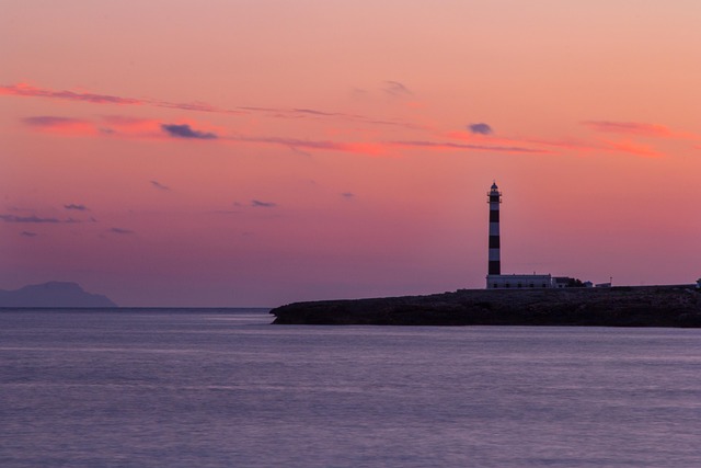 Free Artrutx Lighthouse Sea photo and picture