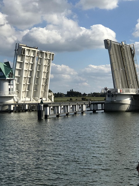 Free Bascule Bridge Schlei photo and picture