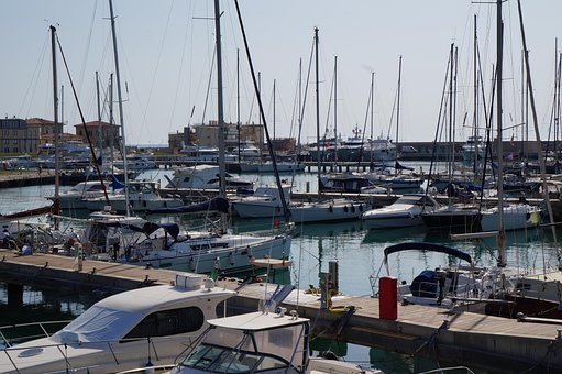 Mittelmeer, Yachthafen, Hafen, Yachten