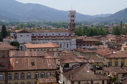Italien, Lucca, Toskana, Architektur
