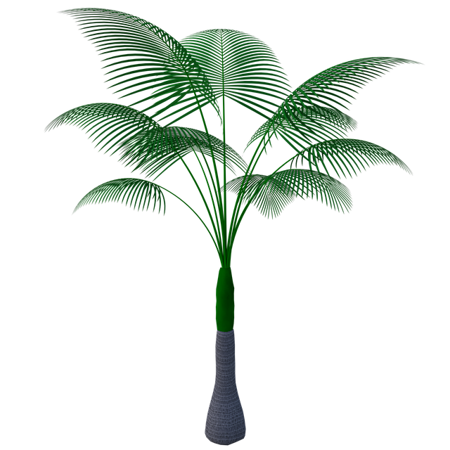 Tropical, Plantelor, Copac, Verde