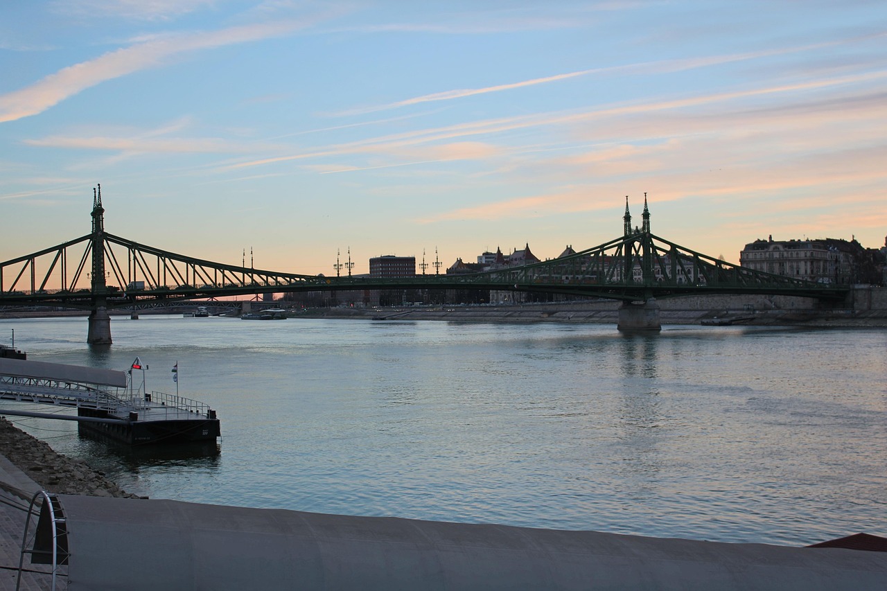 Río Danubio Puente De La Libertad - Foto gratis en Pixabay - Pixabay