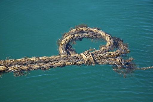 Ocean, Frânghie, Turcoaz, Albastru, Mare