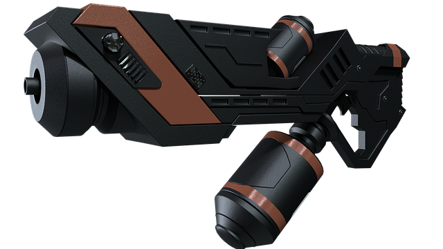 Free district 9 alien weapon amr-j6 illustration