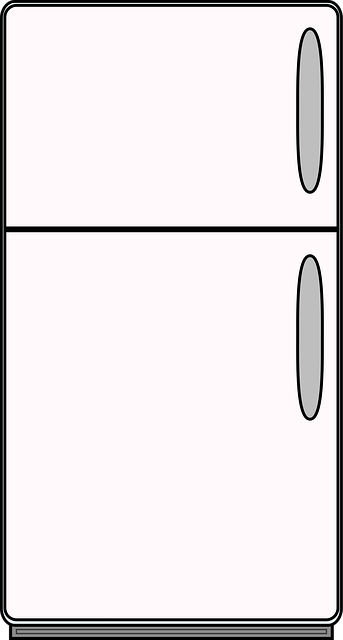 Free Graphic Refrigerator vector and picture