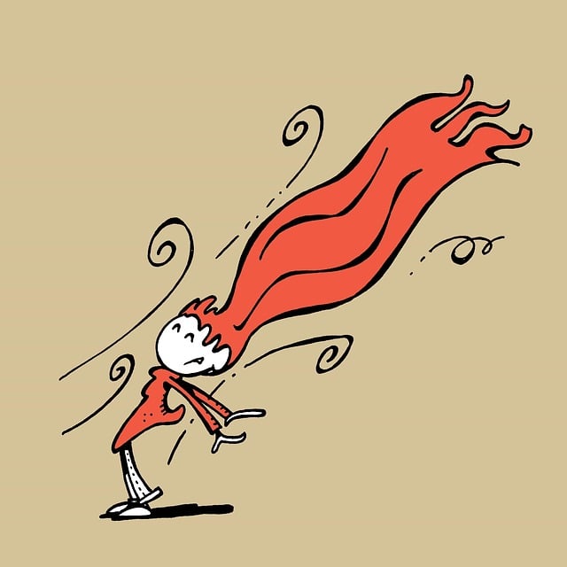Windig, Wind, Haar, Weht, Mädchen
