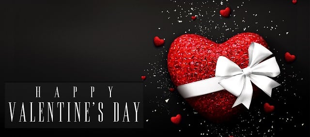 Free valentine's day heart valentine illustration