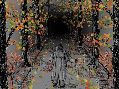 Free Autumn Depression illustration and picture