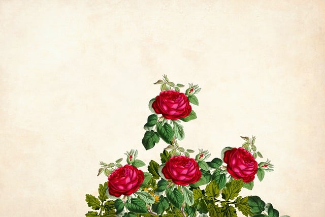 Free flower floral background illustration