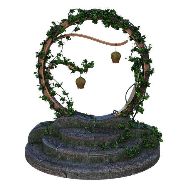 Free stargazer ring ivy illustration